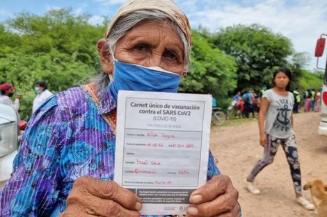 Sáenz afirmó que hay resistencia a las vacunas contra la covid entre indígenas