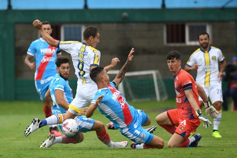 Marco Ruben, peligro constante para los rivales de Rosario Central (Fuente: NA)