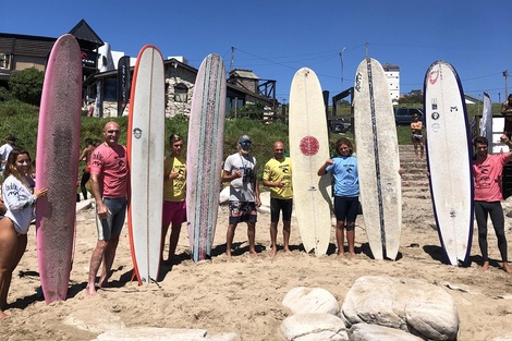 Show de surf en MdP: las inspiradoras historias del torneo top de tablas largas 