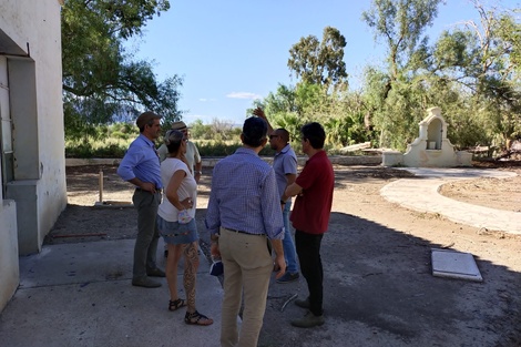 El grupo vino con el objetivo de “recoger y reforzar energías para lograr una condena” contra el represor.