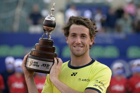 Argentina Open: Ruud le ganó a Schwartzman en el duelo de campeones