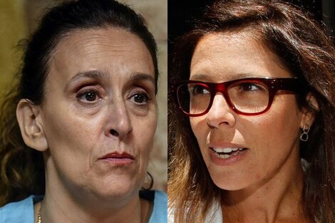 Gabriela Michetti y Laura Alonso.