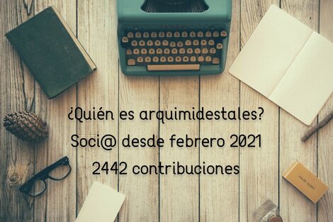 ¿Quién es arquimidestales?