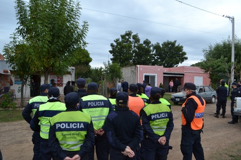 La casa en la que fue asesinada María Esperanza Fernández.