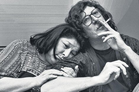 Mercedes Sosa junto a Charly García.