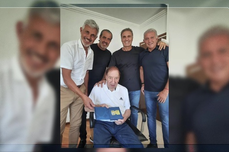 El emotivo reencuentro de los campeones del 86' con Carlos Bilardo