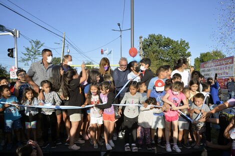 El intendente Julio Zamora inauguró un nuevo espacio público en el Municipio de Tigre