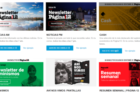 Anotate en nuestros newsletters y recibí lo mejor de nuestro contenido en tu correo