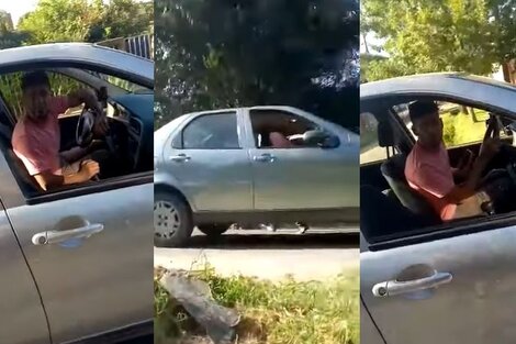 Su ex violó la perimetral, la siguió con el auto y la chocó