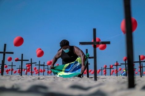 Brasil es el segundo país con más muertes por covid-19 y el tercero en contagios en el mundo.