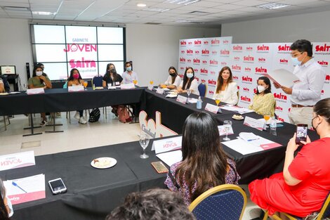 Primera sesión del Gabinete Joven