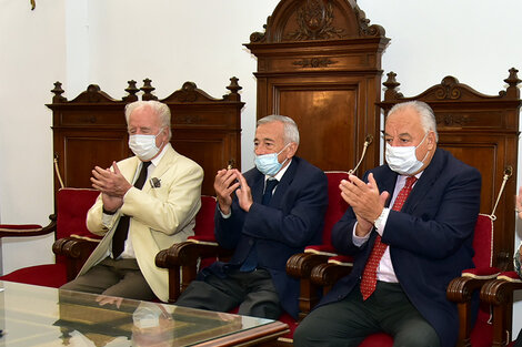 Spuler, Falistocco y Gutiérrez, integrantes de la Corte provincial.