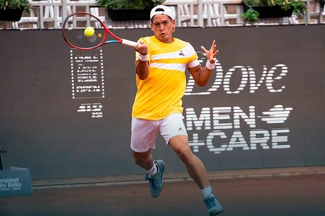 Sebastián Báez buscará su primera final de ATP ante el español Albert Ramos (Fuente: Prensa Chile Open)