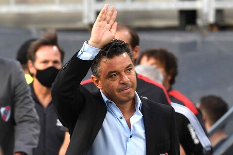 El técnico Marcelo Gallardo (Fuente: Télam)