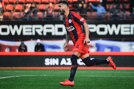 San Lorenzo: Gino Peruzzi superó la gripe y volvió a entrenar 