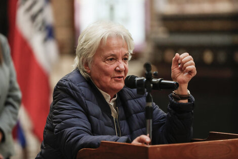 La exvicepresidenta Lucía Topolansky dejó su banca en el Senado uruguayo