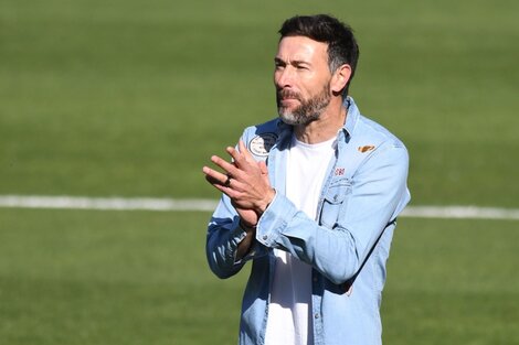 Cristian González, entrendor de Central (Fuente: Fotobaires)