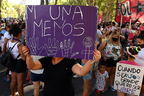 En lo que va del año, hubo 43 femicidios, trans y travesticidios en la Argentina.  (Fuente: Sebastián Granata)