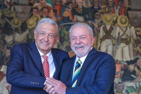 México y Lula se abrazan