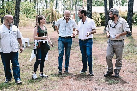 Ariel Sujarchuk viajó a Corrientes para colaborar con el plan de restauración ambiental tras los incendios