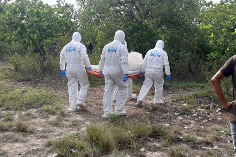 El cuerpo fue encontrado en inmediaciones del cementerio de Pichanal. 