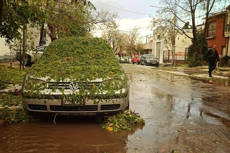 El SMN emitió un alerta por fuertes tormentas en 8 provincias