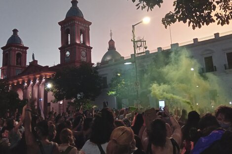 Las mujeres coparon las calles de Catamarca por el #8M