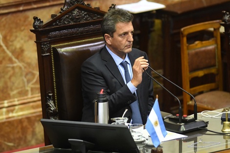 Sergio Massa, presidente de la Cámara de Diputados.