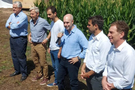 Larreta visitó Expoagro la semana pasada.