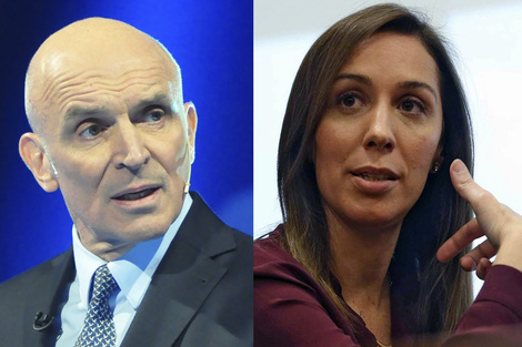 Los diputados José Luis Espert y María Eugenia Vidal.