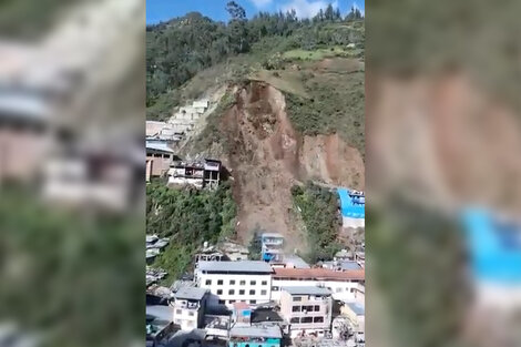 Un alud sepultó un pueblo andino en Perú: hay tres niños y tres adultos desaparecidos