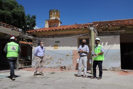 Dicen que en 60 días terminarán las obras en la escuela Joaquín Castellanos 