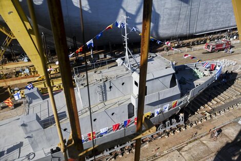 Una nueva embarcación construida en El Astillero Río Santiago 