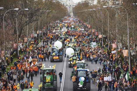 Se quejan por los altos costos de combustible y fertilizantes y la baja rentabilidad de sus productos.