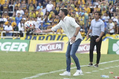 Cristian González y Javier Sanguinetti. (Fuente: Sebastián Granata)