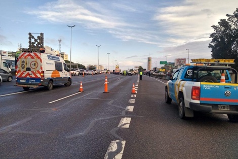 El accidente ocurrió a las 7 de la mañana sobre el kilómetro 17 de la autopista Panamericana, mano al norte. (Fuente: LaPanaWeb)