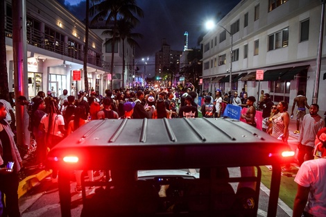 Miami Beach: toque de queda para frenar la violencia por las vacaciones de primavera