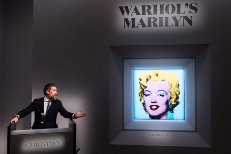 Subastarán la Marilyn de Andy Warhol y esperan recaudar 200 millones de dólares