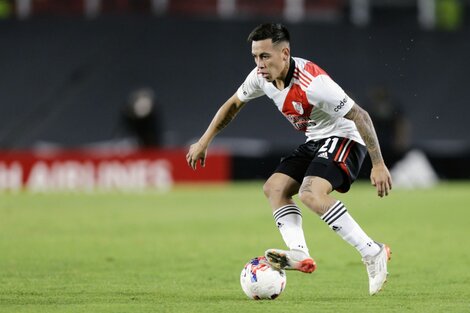 Barco vuelve tocado a las prácticas de River