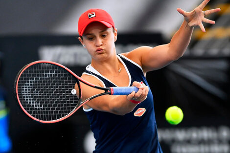 Ashleigh Barty jugó su último partido en enero, cuando ganó el Abierto de Australia