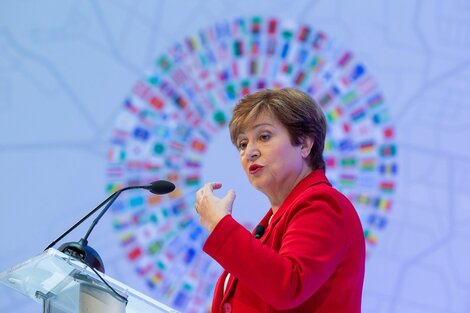 Kristalina Georgieva, directora gerente del Fondo Monetario.