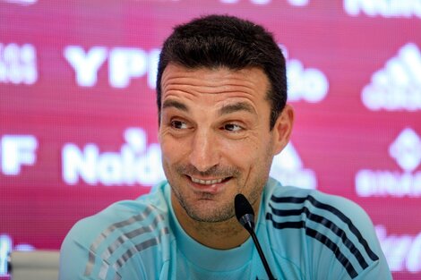 Scaloni habló de todo un poco en conferencia de prensa (Fuente: Prensa AFA)