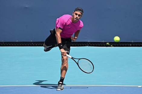 Francisco Cerúndolo se anotó un gran triunfo ante Gael Monfils.