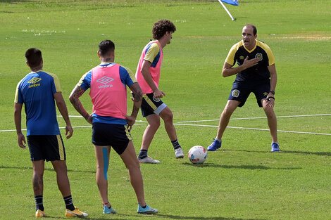 Somoza promete doble entrenamiento semanal. (Fuente: Sebastián Granata)