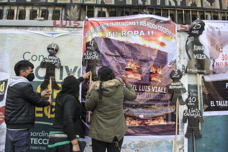 Jornada de lucha por los 16 años de la masacre del taller clandestino de Luis Viale