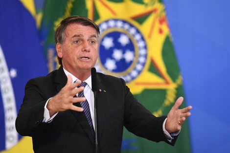 Jair Bolsonaro quiere ser reelecto este año. 