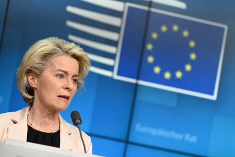 Ursula von der Leyen, presidenta de la Comsión Europea. 