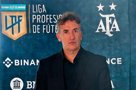 El director nacional de arbitraje Federico Beligoy