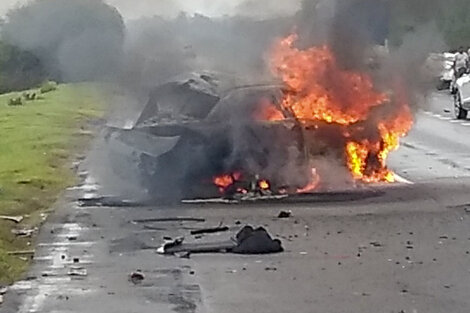 Tragedia en Baradero: tres muertos por un múltiple choque sobre la ruta nacional 9