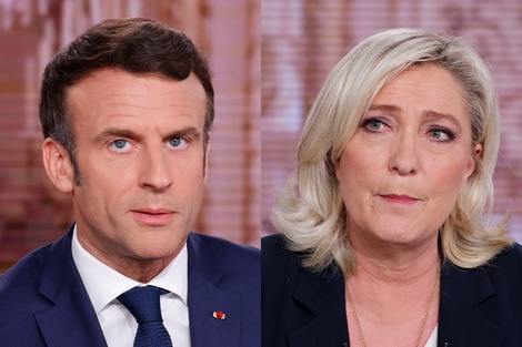 Macron y Le Pen, cabeza a cabeza